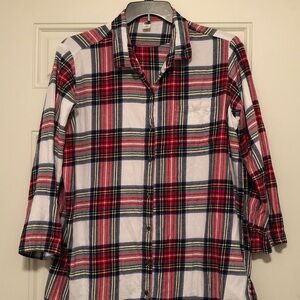 Old Navy Women’s Flannel Sleep Shirt